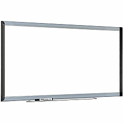 Lorell Signature Series Magnetic Dry-erase Markerboard 72" (6 ft) Width x 48" (4 ft) Height - Coated Steel Surface - Silver, Ebony Frame - Magnetic - 1 Each (LLR69653) Lorell Signature Series Magnetic Dry-erase Markerboard 72" (6 ft) Width x 48" (4 ft) Height - Coated Steel Surface - Silver, Ebony Frame - Magnetic - 1 Each (LLR69653)
