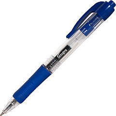 Integra Retractable 0.5mm Gel Pens 0.5 mm Fine Pen Point - Retractable - Blue Ink - Gel-based - Blue Barrel - Metal Tip - Writing - 12 / Dozen (36157) Integra Retractable 0.5mm Gel Pens 0.5 mm Fine Pen Point - Retractable - Blue Ink - Gel-based - Blue Barrel - Metal Tip - Writing - 12 / Dozen (36157)
