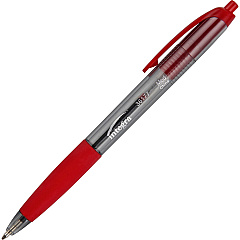 Integra Rubber Grip Retractable Pens 1 mm Medium Pen Point - Retractable - Red Ink - Red Barrel - 12 / Dozen (36177) Integra Rubber Grip Retractable Pens 1 mm Medium Pen Point - Retractable - Red Ink - Red Barrel - 12 / Dozen (36177)