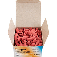 Integra Pink Pencil Cap Eraser Pink - Wedge - 144 / Box - Latex-free (36523) Integra Pink Pencil Cap Eraser Pink - Wedge - 144 / Box - Latex-free (36523)