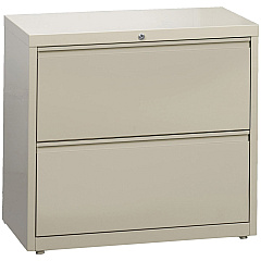 Lorell Fortress Series Lateral File 36" Width x 18.6" Depth x 28.1" Height - 2 x Drawer(s) for File - Legal, Letter, A4 - Lateral - Rust Proof, Leveling Glide, Interlocking, Ball-bearing Suspension, Label Holder - Putty - Baked Enamel - Steel - (LLR60447) Lorell Fortress Series Lateral File 36" Width x 18.6" Depth x 28.1" Height - 2 x Drawer(s) for File - Legal, Letter, A4 - Lateral - Rust Proof, Leveling Glide, Interlocking, Ball-bearing Suspension, Label Holder - Putty - Baked Enamel - Steel - (LLR60447)