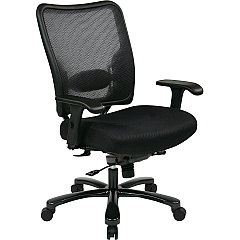 Office Star Big & Tall Air Grid Managers Chair 5-star Base - Black - 1 Each (7537A773) Office Star Big & Tall Air Grid Managers Chair 5-star Base - Black - 1 Each (7537A773)