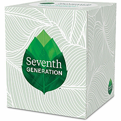 Seventh Generation 100% Recycled Facial Tissues 2 Ply - White - Paper - 1 Box (13719)