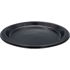 Genuine Joe 9" Round Plastic Plates Disposable - 9" Diameter - Black - Plastic Body - 125 / Pack (GJO10429) Genuine Joe 9" Round Plastic Plates Disposable - 9" Diameter - Black - Plastic Body - 125 / Pack (GJO10429)