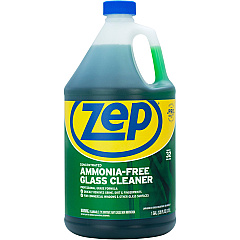 Zep Glass Cleaner Concentrate For Glass - Concentrate - 128 fl oz (4 quart) - Non-streaking, Ammonia-free, Disinfectant - Green - 1 Each (ZU1052128) Zep Glass Cleaner Concentrate For Glass - Concentrate - 128 fl oz (4 quart) - Non-streaking, Ammonia-free, Disinfectant - Green - 1 Each (ZU1052128)