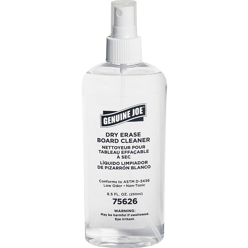 Genuine Joe Dry-erase Board 8 oz. Cleaner Clear - 1 Each (GJO75626)