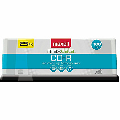 Maxell CD-R700 CD Recordable Media - CD-R - 48x - 700 MB - 25 Pack - Light Green (648445) Maxell CD-R700 CD Recordable Media - CD-R - 48x - 700 MB - 25 Pack - Light Green (648445)