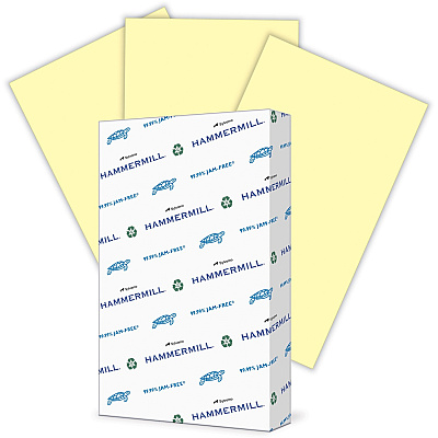 Hammermill Paper for Copy Laser, Inkjet Print Colored Paper - 30% Recycled (103358)