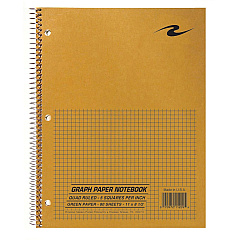 Roaring Spring 5x5 Graph Ruled Spiral Lab Notebook 80 Sheets - 160 Pages - Printed - Spiral Bound - Both Side Ruling Surface - Quad Ruled Front Ruling - 3 Hole(s) - 15 lb Basis Weight - 56 g/m² Grammage - Letter - 11" x 8 1/2" Sheet Size - 0. (11209) Roaring Spring 5x5 Graph Ruled Spiral Lab Notebook 80 Sheets - 160 Pages - Printed - Spiral Bound - Both Side Ruling Surface - Quad Ruled Front Ruling - 3 Hole(s) - 15 lb Basis Weight - 56 g/m² Grammage - Letter - 11" x 8 1/2" Sheet Size - 0. (11209)