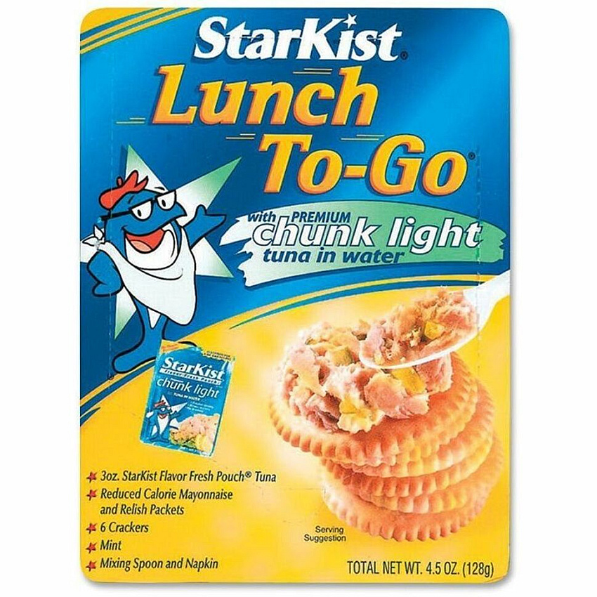 StarKist Lunch To-Go Tuna Kit Low Calorie - 1 - 4.50 oz - 12 / Carton (DEL495430)