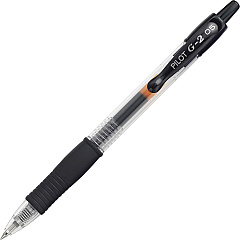 G2 Premium Gel Ink Retractable Pens 0.5 mm Extra Fine Pen Point - Refillable - Retractable - Black Ink - Gel-based - 12 / Dozen (31103)