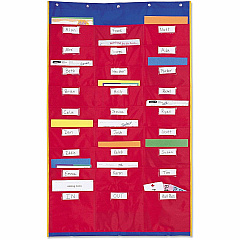 Learning Resources Storage Pocket Organization Station Theme/Subject: Learning - Skill Learning: Educational - 3-17 Year - 1 Each (LER2255)