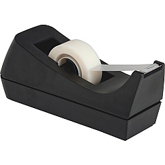 Business Source Standard Desktop Tape Dispenser 1" Core - Non-skid Base - Plastic - Black - 1 Each (BSN32954) Business Source Standard Desktop Tape Dispenser 1" Core - Non-skid Base - Plastic - Black - 1 Each (BSN32954)