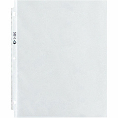 Business Source Top-Loading Poly Sheet Protectors 3.3 mil Thickness - For Letter 8 1/2" x 11" Sheet - 3 x Holes - Ring Binder - Rectangular - Clear - Polypropylene - 100 / Box (BSN74550) Business Source Top-Loading Poly Sheet Protectors 3.3 mil Thickness - For Letter 8 1/2" x 11" Sheet - 3 x Holes - Ring Binder - Rectangular - Clear - Polypropylene - 100 / Box (BSN74550)
