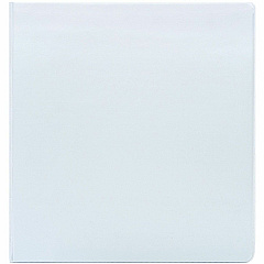 Business Source Round-ring View Binder 1 1/2" Binder Capacity - Letter - 8 1/2" x 11" Sheet Size - 350 Sheet Capacity - Fastener: Round Ring - Pocket: 2, Internal - Polypropylene, Chipboard - White - Wrinkle-free, Gap-free Ring, Clear Overlay,  (BSN09955)
