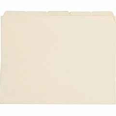 Business Source 1/5 Tab Cut Letter Recycled Top Tab File Folder 8 1/2" x 11" - 3/4" Expansion - Top Tab Location - Assorted Tab Position - 11 pt. - Manila Paper - Manila - 10% Recycled - 100 / Box (BSN43567) Business Source 1/5 Tab Cut Letter Recycled Top Tab File Folder 8 1/2" x 11" - 3/4" Expansion - Top Tab Location - Assorted Tab Position - 11 pt. - Manila Paper - Manila - 10% Recycled - 100 / Box (BSN43567)