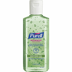 PURELL® Advanced Hand Sanitizer Gel Floral Scent - 4 fl oz - Squeeze Bottle Dispenser - Kill Germs - Hand - Moisturizing - Green - Non-sticky, Residue-free, Moisturizing - 1 Each (963124) PURELL® Advanced Hand Sanitizer Gel Floral Scent - 4 fl oz - Squeeze Bottle Dispenser - Kill Germs - Hand - Moisturizing - Green - Non-sticky, Residue-free, Moisturizing - 1 Each (963124)