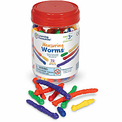 Learning Resources Measuring Worms Learning Toy - 3 Year & Up - Multi - 72 / Set (LER0176) Learning Resources Measuring Worms Learning Toy - 3 Year & Up - Multi - 72 / Set (LER0176)