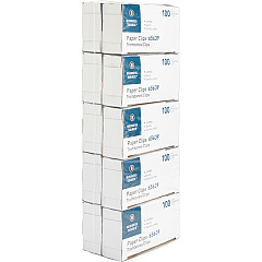 Business Source Paper Clips Jumbo - Silver - Steel - 100/Box - 10 / Pack (BSN65639) Business Source Paper Clips Jumbo - Silver - Steel - 100/Box - 10 / Pack (BSN65639)