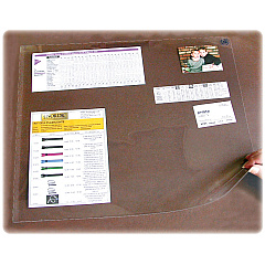 Artistic Second Sight Clear Desk Protectors Rectangular - 40" Width x 25" Depth - Plastic - Clear - 1 Each (SS2540) Artistic Second Sight Clear Desk Protectors Rectangular - 40" Width x 25" Depth - Plastic - Clear - 1 Each (SS2540)