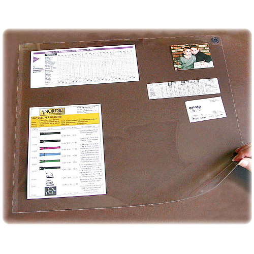 Artistic Second Sight Clear Desk Protectors Rectangular - 40" Width x 25" Depth - Plastic - Clear - 1 Each (SS2540)