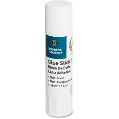Business Source Value Pack Glue Sticks 0.26 oz - White - 18 / Pack (BSN15785) Business Source Value Pack Glue Sticks 0.26 oz - White - 18 / Pack (BSN15785)