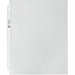 Business Source Economy Weight Sheet Protectors 11" Height x 9" Width x 2 mil Thickness - For Letter 8 1/2" x 11" Sheet - Ring Binder - Rectangular - Semi Clear - Polypropylene - 200 / Box (BSN74448)