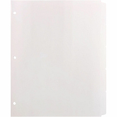 Business Source Reinforced Hole Punched Indexes 5 Write-on Tab(s) - 5 Tab(s)/Set - 3 Hole Punched - White Divider - 100% Recycled - Non-laminated, Mylar Reinforcement - 36 / Box (BSN36683) Business Source Reinforced Hole Punched Indexes 5 Write-on Tab(s) - 5 Tab(s)/Set - 3 Hole Punched - White Divider - 100% Recycled - Non-laminated, Mylar Reinforcement - 36 / Box (BSN36683)