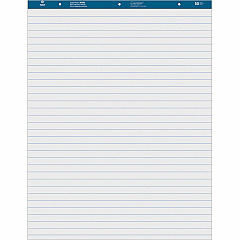 Business Source Standard Ruled Easel Pad 50 Sheets - 15 lb Basis Weight - 27" x 34" Sheet Size - White Paper - Perforated - 4 / Carton (BSN36586) Business Source Standard Ruled Easel Pad 50 Sheets - 15 lb Basis Weight - 27" x 34" Sheet Size - White Paper - Perforated - 4 / Carton (BSN36586)