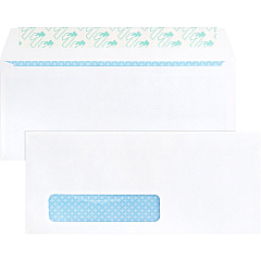 Business Source Security Tint Window Envelopes Business - #10 - 9 1/2" Width x 4 1/8" Length - Peel & Seal - White - Wove - 500 / Box (BSN16473)