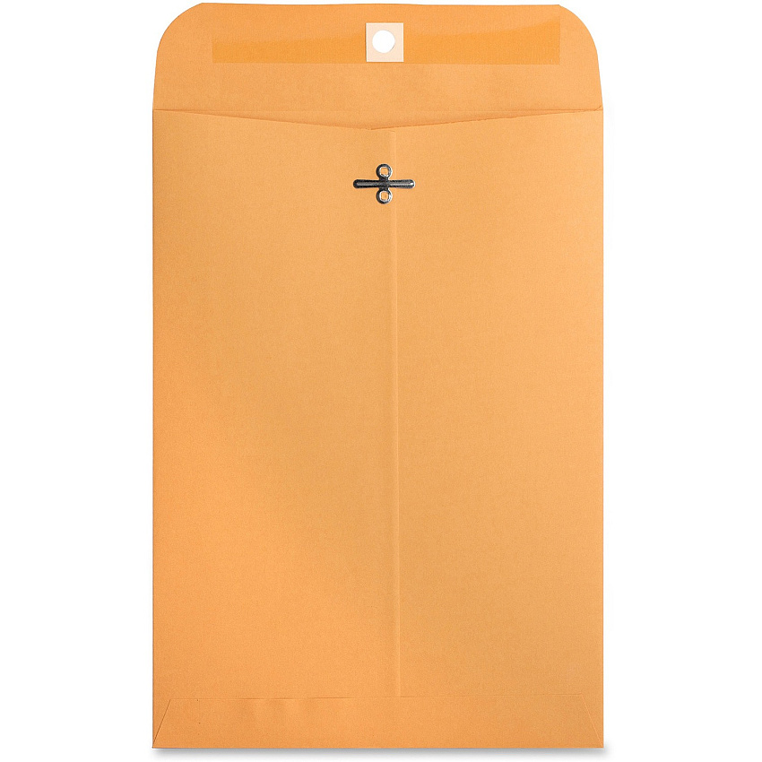 Business Source Heavy-duty Clasp Envelopes Clasp - #75 - 7 1/2" Width x 10 1/2" Length - 28 lb - Clasp - Kraft - Kraft - 100 / Box (BSN36662)