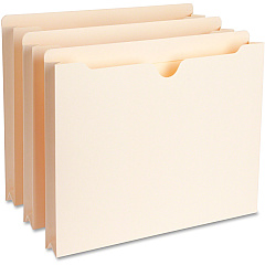 Business Source Straight Tab Cut Letter Recycled File Pocket 8 1/2" x 11" - 1 1/2" Expansion - 11 pt. - Manila - Slip Resistant, Reinforced Tab, Heavyweight Cover - 10% Recycled - 50 / Box (BSN65798) Business Source Straight Tab Cut Letter Recycled File Pocket 8 1/2" x 11" - 1 1/2" Expansion - 11 pt. - Manila - Slip Resistant, Reinforced Tab, Heavyweight Cover - 10% Recycled - 50 / Box (BSN65798)
