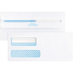 Business Source No. 9 Double Window Invoice Envelopes Double Window - #9 - 8 7/8" Width x 3 7/8" Length - 24 lb - Self-sealing - White - 500 / Box (BSN36681) Business Source No. 9 Double Window Invoice Envelopes Double Window - #9 - 8 7/8" Width x 3 7/8" Length - 24 lb - Self-sealing - White - 500 / Box (BSN36681)
