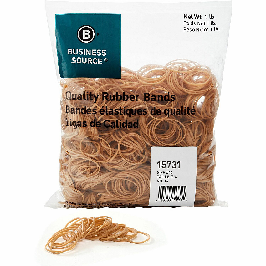 Business Source Quality Rubber Bands (15731)