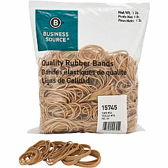 Business Source Quality Rubber Bands Size: Assorted - Sustainable - Rubber - Crepe - 1 Pack (BSN15745) Business Source Quality Rubber Bands Size: Assorted - Sustainable - Rubber - Crepe - 1 Pack (BSN15745)