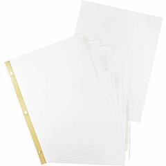 Business Source Tear-resistant Clear Tab Index Dividers 8 Tab(s) - 8.5" Divider Width x 11" Divider Length - Letter - White Divider - Clear Tab(s) - 100% Recycled - Tear Resistant - 1 Set (BSN16479) Business Source Tear-resistant Clear Tab Index Dividers 8 Tab(s) - 8.5" Divider Width x 11" Divider Length - Letter - White Divider - Clear Tab(s) - 100% Recycled - Tear Resistant - 1 Set (BSN16479)