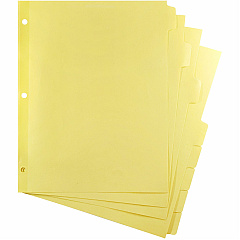 Business Source Mylar-reinforced Plain Tab Indexes (16481) Business Source Mylar-reinforced Plain Tab Indexes (16481)