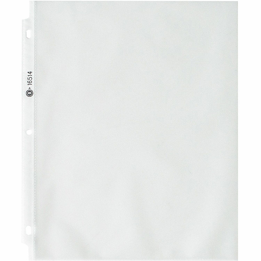 Business Source Nonglare Top-loading Sheet Protectors 11" Height x 9" Width x 3.3 mil Thickness - For Letter 8 1/2" x 11" Sheet - Rectangular - Non-glare - Polypropylene - 50 / Box (BSN16514)