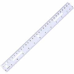 Business Source 12" Ruler 12" Length x 1.3" Width - 1/16 Graduations - Metric, Imperial Measuring System - Plastic - White - 1 Each (BSN32365) Business Source 12" Ruler 12" Length x 1.3" Width - 1/16 Graduations - Metric, Imperial Measuring System - Plastic - White - 1 Each (BSN32365)