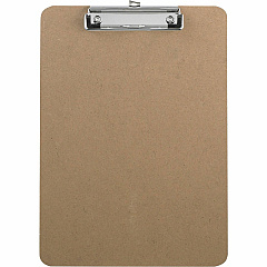 Business Source Flat Clip Clipboard 9" x 12 1/2" Sheet Size - Hardboard - Brown - 1 Each (BSN16508) Business Source Flat Clip Clipboard 9" x 12 1/2" Sheet Size - Hardboard - Brown - 1 Each (BSN16508)