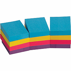 Business Source Extreme Color Adhesive Notes 1 1/2" Flag/Note Width x 2" Flag/Note Length - Rectangle - Unruled - Assorted - Self-adhesive, Repositionable, Solvent-free Adhesive - 12 / Pack (BSN16498) Business Source Extreme Color Adhesive Notes 1 1/2" Flag/Note Width x 2" Flag/Note Length - Rectangle - Unruled - Assorted - Self-adhesive, Repositionable, Solvent-free Adhesive - 12 / Pack (BSN16498)