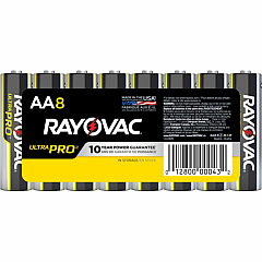 Rayovac Ultra Pro Alkaline AA Batteries For Multipurpose - AA - 1.5 V DC - 8 / Pack (ALAA8J) Rayovac Ultra Pro Alkaline AA Batteries For Multipurpose - AA - 1.5 V DC - 8 / Pack (ALAA8J)