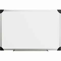 Lorell Dry-erase Board 36" (3 ft) Width x 24" (2 ft) Height - White Styrene Surface - Aluminum Frame - Ghost Resistant, Scratch Resistant - 1 Each (LLR55651) Lorell Dry-erase Board 36" (3 ft) Width x 24" (2 ft) Height - White Styrene Surface - Aluminum Frame - Ghost Resistant, Scratch Resistant - 1 Each (LLR55651)