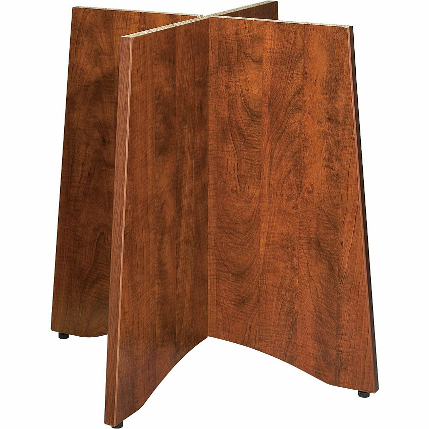 Lorell Essentials Round Conference Table Base 29" Height x 29.5" Width x 29.5" Depth - Material: Wood - Finish: Cherry, Laminate - Sturdy - 1 Each (LLR69436)