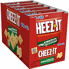 Cheez-It Cheez-It Baked Snack Crackers White Cheddar - 15 oz - 6 / Box (31533) Cheez-It Cheez-It Baked Snack Crackers White Cheddar - 15 oz - 6 / Box (31533)