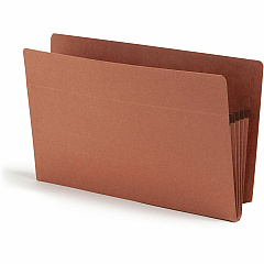 Smead Straight Tab Cut Legal Recycled File Pocket 8 1/2" x 14" - 3 1/2" Expansion - 2 Plys - Redrope - Tear Resistant Gusset - 100% Recycled - 25 / Box (73611) Smead Straight Tab Cut Legal Recycled File Pocket 8 1/2" x 14" - 3 1/2" Expansion - 2 Plys - Redrope - Tear Resistant Gusset - 100% Recycled - 25 / Box (73611)