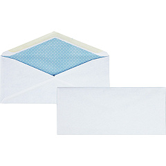 Business Source No.10 Regular Tint Security Envelopes Security - #10 - 4 1/8" Width x 9 1/2" Length - 24 lb - Gummed - White - Wove - 500 / Box (BSN42206) Business Source No.10 Regular Tint Security Envelopes Security - #10 - 4 1/8" Width x 9 1/2" Length - 24 lb - Gummed - White - Wove - 500 / Box (BSN42206)