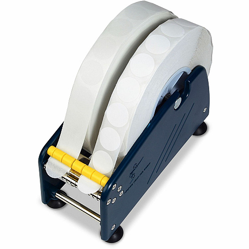 Tatco Transparent Adhesive-backed Mailing Seals 1" Diameter - Circle - Translucent - 5000 / Roll - 5000 / Roll (36100)