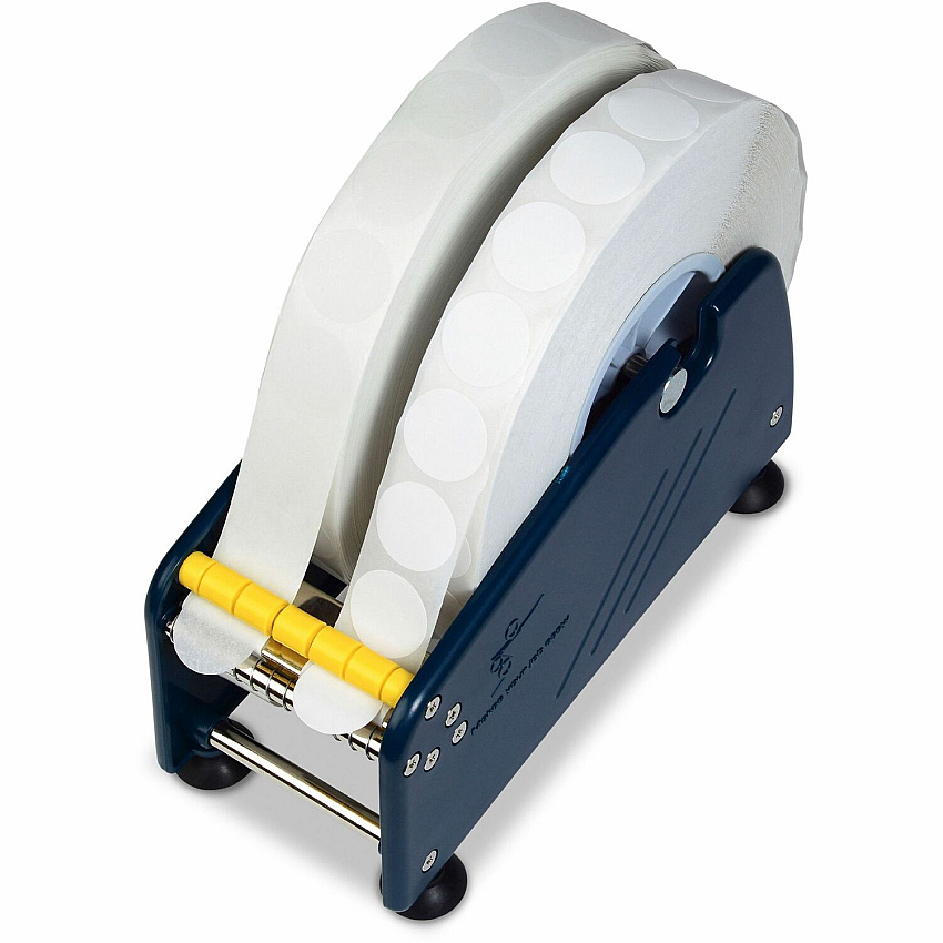 Tatco Transparent Adhesive-backed Mailing Seals 1" Diameter - Circle - Translucent - 5000 / Roll - 5000 / Roll (36100)