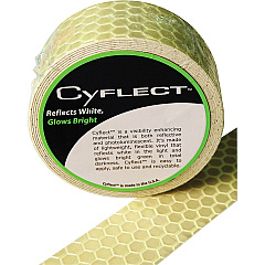 Miller's Creek Honeycomb Reflective Adhesive Tape 5 ft Length x 1.50" Width - Yellow - Plastic - For Shipping, Mailing - 1 Roll (151831) Miller's Creek Honeycomb Reflective Adhesive Tape 5 ft Length x 1.50" Width - Yellow - Plastic - For Shipping, Mailing - 1 Roll (151831)